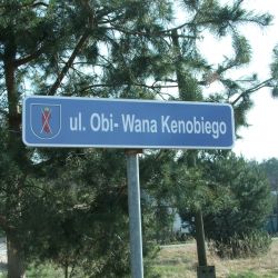 Ul. Obi-Wana Kenobiego w Grabowcu